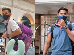 IPL 2021: UAE रवाना हुई KKR की टीम, नितीश राणा के स्टाइलिश हेयर कट की हो रही है चर्चा