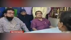 Tripura: ত্রিপুরায় ‘আক্রান্ত’ তৃণমূল, আগরতলায় পুলিশের সঙ্গে বাদানুবাদে জড়াল বঙ্গ নেতৃত্ব | Bangla News