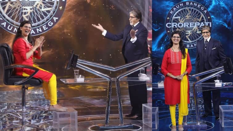 Himani Bundela, first winner of KBC in this season shares her experience and future planning Himani Bundela of KBC: দুর্ঘটনায় দৃষ্টি ঝাপসা, অমিতাভের প্রশ্নে কোটি টাকা জিতে স্বপ্নপূরণ হিমানির