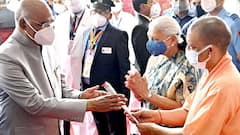 Manoj Pandey Sainik School पहुंचे Ram Nath Kovind, Diamond Jubilee कार्यक्रम में कर रहे शिरकत