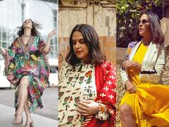 PHOTO : जीममध्ये भेट...लव्ह स्टोरी... प्रेग्नन्सी आणि मग गुपचुप लग्न, अशी आहे Neha Dhupia ची स्टोरी