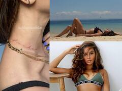 Shibani Dandekar Birthday: शिबानीनं मानेवर काढला फरहानचा टॅटू, आज साजरा करतेय वाढदिवस