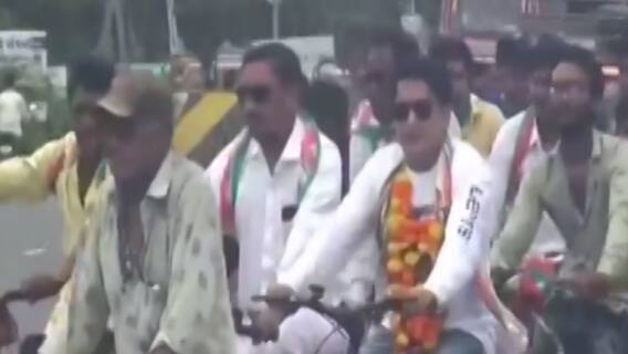 સોમનાથના MLAએ ખેંચાતા વરસાદ અંગે વરુણ દેવને રિઝવવા કાઢી સાયકલ યાત્રા