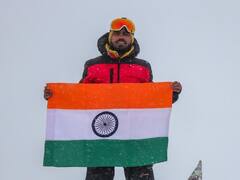 यूरोप महाद्वीप पर पर्वतारोही नी‍तीश सिंह ने लहराया तिरंगा, घर आते ही लोगों ने किया जोरदार स्वागत