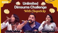 क्या आप 3 मिनट में चॉप्सटिक से खा सकते हैं स्पाइसी डिम सम | Uncut
