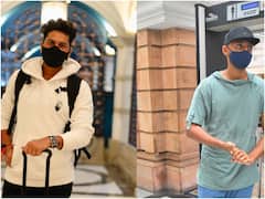 IPL 2021: UAE रवाना हुई KKR की टीम, नितीश राणा के स्टाइलिश हेयर कट की हो रही है चर्चा