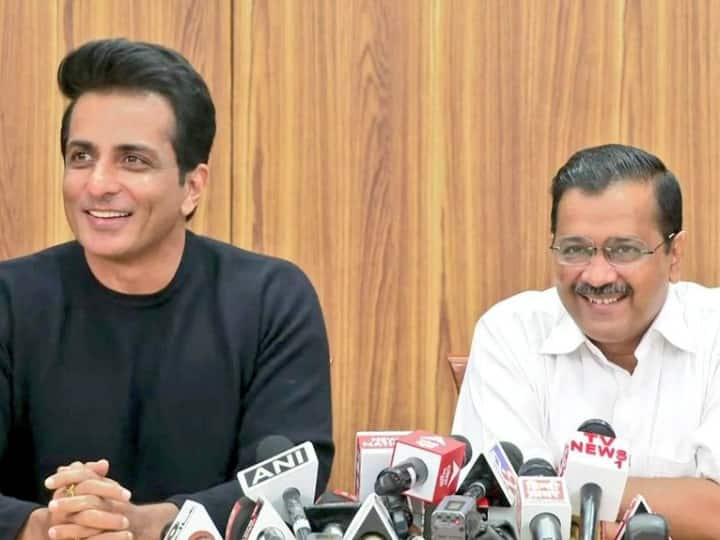 will bollywood actor sonu sood join aam aadmi party, delhi government appoints him brand ambassador of their initiative क्या AAP से जुड़ सकते हैं सोनू सूद? दिल्ली सरकार ने बनाया 'देश का मेंटर' प्रोग्राम का ब्रांड एम्बेसडर