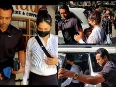 PICS: Alleged Lovebirds Kim Sharma & Leander Paes Spotted Together In Town