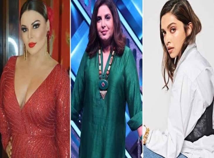 Farah Khan has said that she has given two megastars'--Deepika Padukone and Rakhi Sawant Farah Khan ने कहा, मैंने फिल्म इंडस्ट्री को दो मेगास्टार दिए हैं- Deepika Padukone और Rakhi Sawant