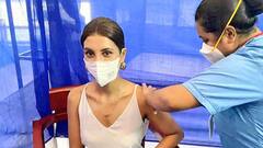 'Fully Vaccinated', সোশ্যাল মিডিয়ায় ছবি শেয়ার করলেন রুক্মিণী