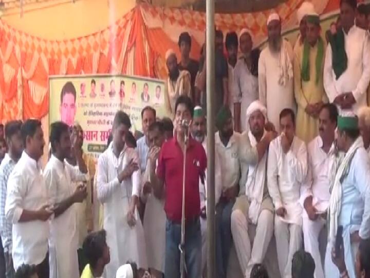 Shamli Kisan Mahapanchayat Bharatiya Kisan Union leader Appeal to farmers to join Chaupal ann Farmers Mahapanchayat: किसानों से महापंचायत में शामिल होने की अपील, भाकियू नेता बोले- देश को गुलाम होने से बचाना है