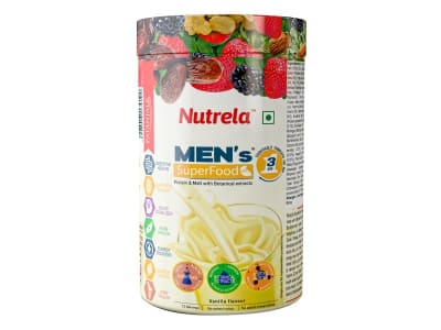 Nutrela Men’s Superfood Is Good Supplement For Men’s Health With Natural Source, Herbal Extracts, Vitamin And Minerals Nutrela Men’s Superfood से बनाएं स्वस्थ और मजबूत शरीर, तनाव को दूर करने में मिलेगी मदद