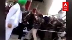 Haryana हरियाणाच्या करनालमध्ये भाजप विरोधात शेतकऱ्यांचा रास्ता रोको, लाठीचार्जमुळे शेतकरी रक्तबंबाळ