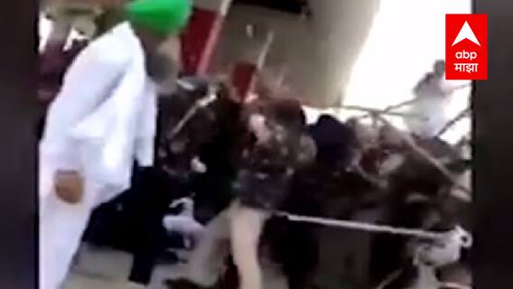 Haryana हरियाणाच्या करनालमध्ये भाजप विरोधात शेतकऱ्यांचा रास्ता रोको, लाठीचार्जमुळे शेतकरी रक्तबंबाळ