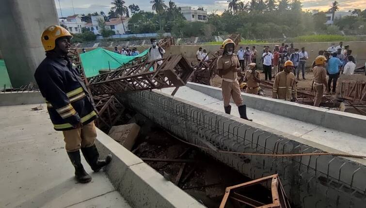 Tamil Nadu: Under Construction Flyover Collapse In Madurai, One Guest Worker Dies Tamil Nadu: Under-Construction Flyover Collapse In Madurai, One Guest Worker Dies