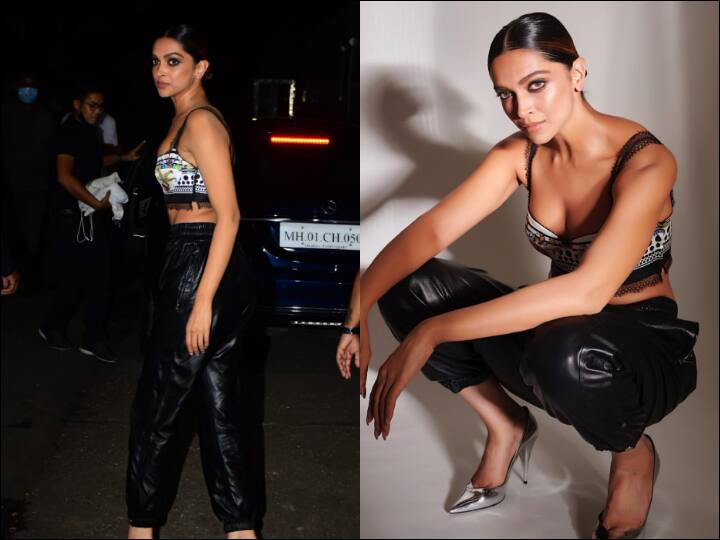 Deepika Padukone Sizzles In Leather 