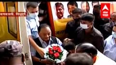 आपल्याला बरं नसल्याच्या फक्त अफवाच; Narayan Rane-Rajnath Singh यांच्यातील संवाद कॅमेऱ्यात ABP Majha