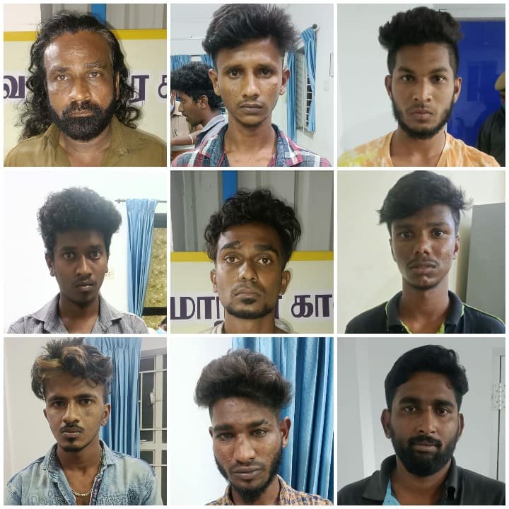 a gang have been arrested for trying to kill two people who came to the court hearing in coimbatore கோவை : நீதிமன்ற விசாரணைக்கு வந்த இருவருக்கு கத்திக்குத்து ; பழிக்கு பழியாக கொலை முயற்சியில் ஈடுபட்ட கும்பல் கைது..!