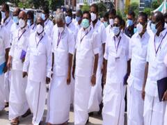 Farm Law Protest: வேளாண் சட்டங்களுக்கு எதிரான தீர்மானம் - எதிர்ப்பு தெரிவித்து அதிமுக, பாஜக வெளிநடப்பு