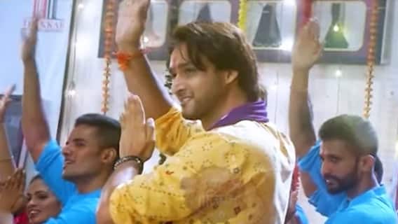 Glimpses from TV's Lord Krishna aka Sourabh Raaj Jain's new Ganpati music video