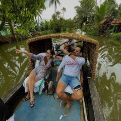 IN PICS | Rubina Dilaik Is All Hearts For Kerala, Actress On A Vacation With Husband Abhinav Shukla