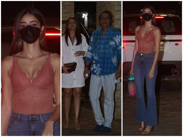 बॉलीवुड अभिनेता चंकी पांडे को हाल ही में देर रात उनकी पत्नी भावना पांडे और बेटी अनन्या पांडे के साथ मुंबई में स्पॉट किया गया. इस दौरान इनकी कुछ तस्वीरें हम आपके लिए लेकर आए हैं जिन्हें आप आगे की स्लाइड्स में देख सकते हैं. (Photo Credit: Manav Manglani)