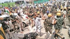 Farmers Protest: বিজেপির বৈঠকের আগে হরিয়ানায় বিক্ষোভ, কৃষকদের ওপর লাঠিচার্জের ঘটনায় খট্টর সরকারকে নিশানা কংগ্রেসের | Bangla News