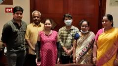 Mumbai Hand Transplant Donor : हात दात्याच्या पालकांची मोनिकाने घेतली भेट,भेटीनंतर Monika More