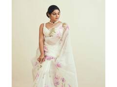 Actress Samyuktha Menon pics | சேலை நதியோரமாய் நீந்தி விளையாடவா - சம்யுக்தா மேனன் போட்டோஷூட்