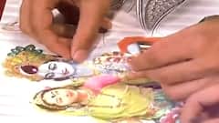 Sumedh & Mallika beautifully decorate Radha Krishna poster | Saas Bahu aur Saazish | August 29, 2021