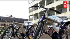 Thane Shahapur Cycle Distribution : जिल्हा परिषदेचा खास उपक्रम, शाळेत जाण्यासाठी मुलींना सायकल वाटप