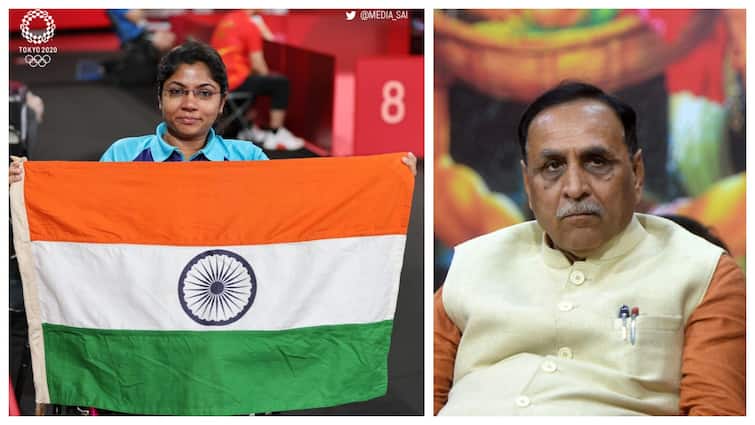Tokyo Paralympics: Gujarat Government Announce Reward Of 3 Crore Rupees For Bhavina Patel Tokyo Paralympics: Gujarat Government Announce Reward Of 3 Crore Rupees For Silver Medalist Bhavina Patel