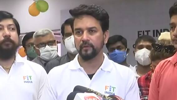 When Anurag Thakur showed-off his skipping skills at Fit India App launch