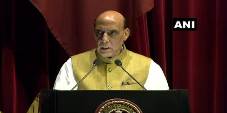 Defence Minister Rajnath Singh slams Pakistan for resorting to proxy war against India Rajnath Singh : প্রয়োজনে অন্য দেশে ঢুকে জঙ্গিদের মারবে ভারত, নাম না করে পাকিস্তানকে হুঁশিয়ারি প্রতিরক্ষামন্ত্রীর