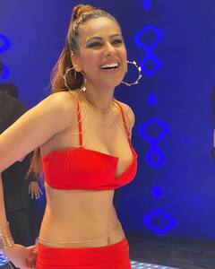 IN PICS | Nia Sharma Turns Up the Heat In Red