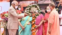 Ayodhya visit : President Kovind का अयोध्या दौरा संपन्न, तस्वीरों में देखिए झलकियां | Hindi News