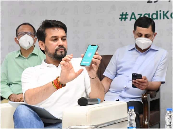 Union Minister Anurag Thakur Launches 'Fit India' Mobile App On Occasion Of National Sports Day TRS Union Minister Anurag Thakur Launches 'Fit India' Mobile App On Occasion Of National Sports Day