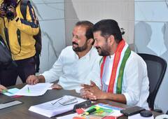 In Pics: సందడిగా గాంధీ భవన్.. మాణికం ఠాకూర్‌తో నేతల భేటీ, హుజూరాబాద్ అభ్యర్థి ఆమెనేనా..!