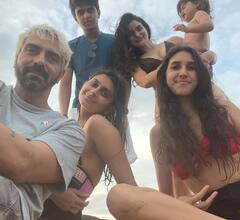 Arujun Rampal ने शेयर की गोवा वेकेशन से फैमली फोटो, आप भी देखें तस्वीरें