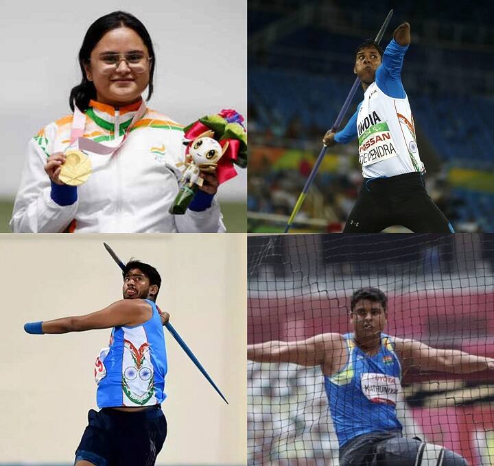 Tokyo Paralympics 2020: India secured 4 medals in an hour on 6th day of paralympics, best performance so far India Paralympics Medal: அதீத கனமழை... தமிழ்நாட்டில் இல்லை... டோக்யோவில்! ஒரு மணி நேரத்தில் பதக்க மழையில் நனைந்த இந்தியா!