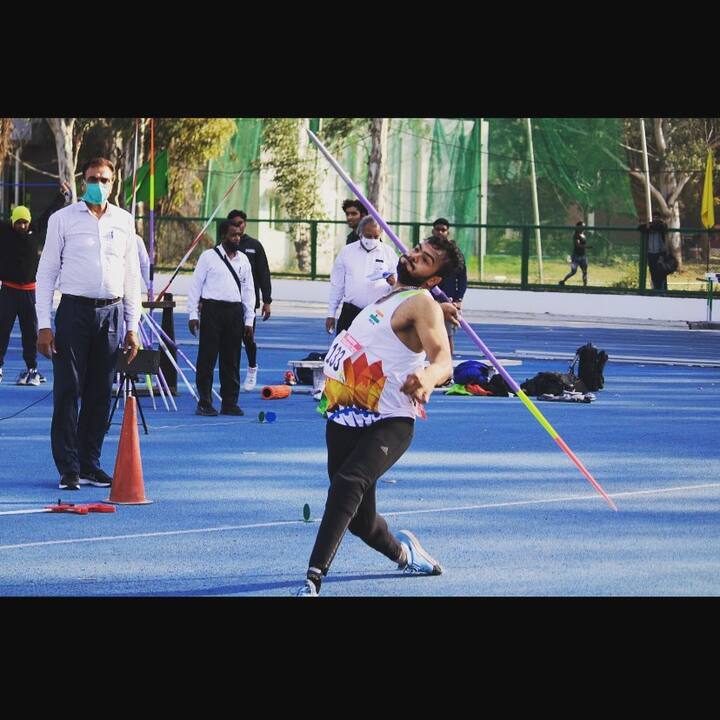 सुमितने पहिल्याच प्रयत्नात 66.95 मीटर अंतरावरून भाला फेकला, जो देखील एक विक्रम आहे. (photo courtesy : @antil_sumit7698/instagram)