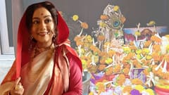 Janmashtami 2021 Special: শ্যুটিং সামলেও যাবতীয় আয়োজন, মধ্যরাত্রে জন্মাষ্টমীর পুজো প্রমিতার