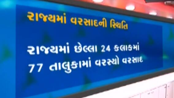 રાજ્યમાં છેલ્લા 24 કલાકમાં 77 તાલુકાઓમાં વરસાદ, ખેડૂતો થયા ખુશ