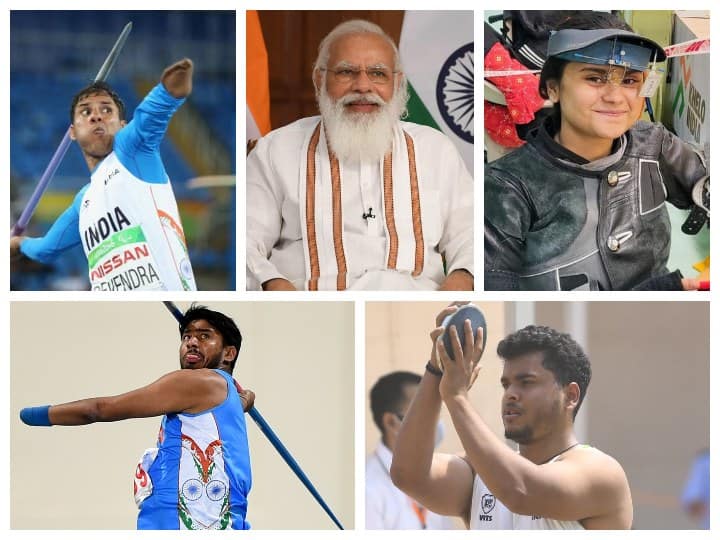 Tokyo Paralympic 2020: PM Narendra Modi congratulates all medal winners from today, avani lekhara, sundar gurjar, yogesh kathuniya and devendra jhajharia Tokyo Paralympic 2020: टोक्यो पैरालिंपिक में आज के सभी मेडल विजेताओं को पीएम ने दी बधाई, जानें क्या कहा
