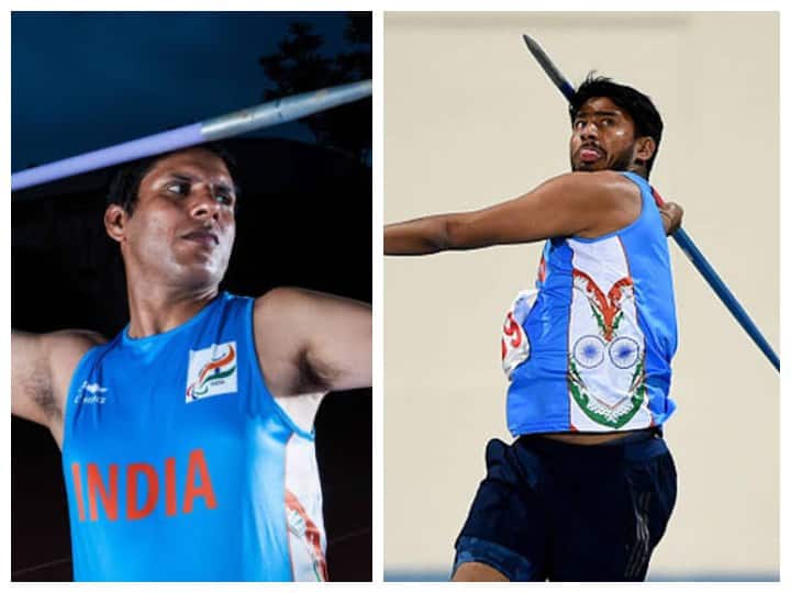 Javelin Throw India creates history Devendra Jhajhariya wins Silver medal Sundar Gurjar win bronze Tokyo Paralympic 2020 Paralympic 2020 : भालाफेकमध्ये देवेंद्र झाझरियानं रौप्य तर सुंदर गुजरनं कांस्यपदकावर कोरलं आपलं नाव