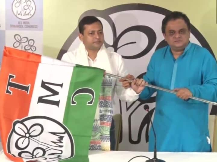 West Bengal News: Bishnupur BJP MLA Tanmoy Ghosh joins TMC West Bengal News: बिष्णुपुर से बीजेपी विधायक तन्मय घोष टीएमसी में हुए शामिल