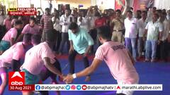 कबड्डीच्या मैदानात राज्यमंत्री Bacchu Kadu ,अमरावतीत कबड्डी खेळाडूंसोबत घेतला खेळण्याचा आनंद!