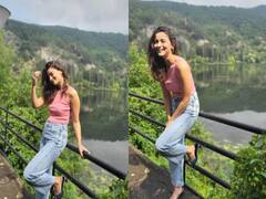 रास्ते में दिखी खूबसूरत लोकेशन तो रुककर Alia Bhatt ने खिंचवाई फोटो, बोलीं – हम रास्तों से ही सीखते हैं