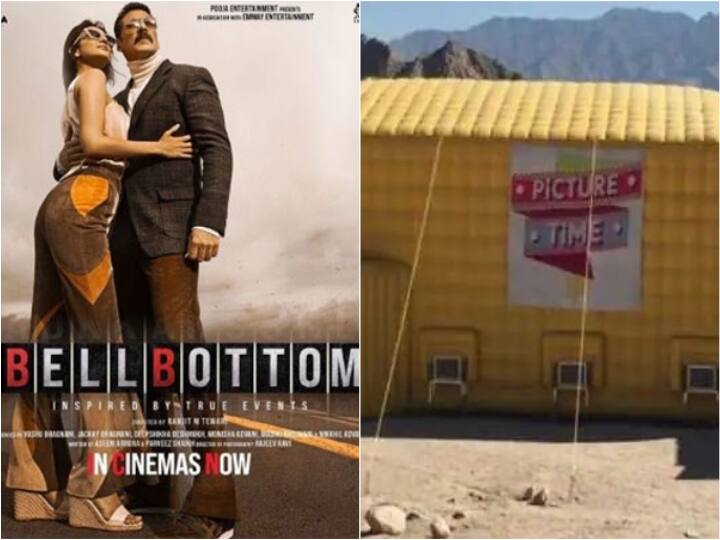 Akshay Kumar's 'BellBottom' Screened At 'World's Highest Mobile Theatre' At Leh, Ladakh Akshay Kumar's 'BellBottom' Screened At 'World's Highest Mobile Theatre' At Leh, Ladakh
