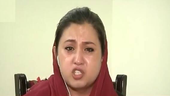 When Afghan refugee kept CRYING while expressing her pain during LIVE telecast of ABP News